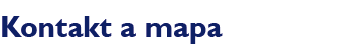 Kontakt a mapa